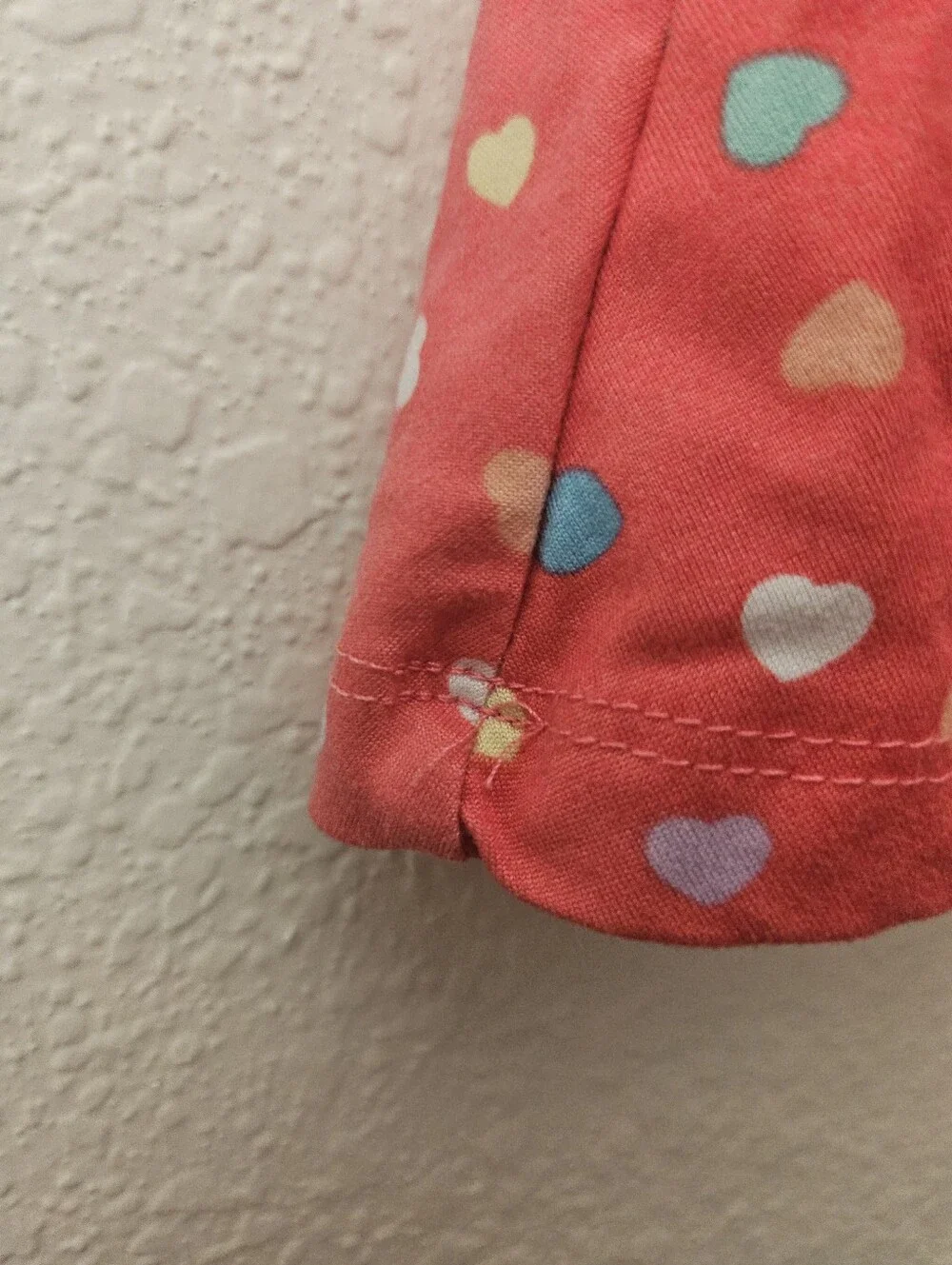 my destiny heart polka dot bow pink dress, 24 months